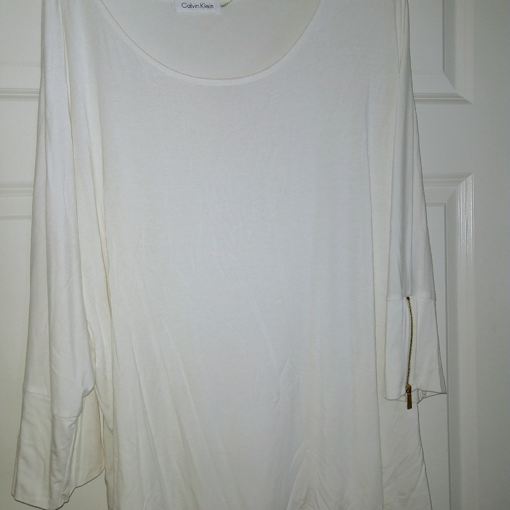 White Calvin Klein Shirt